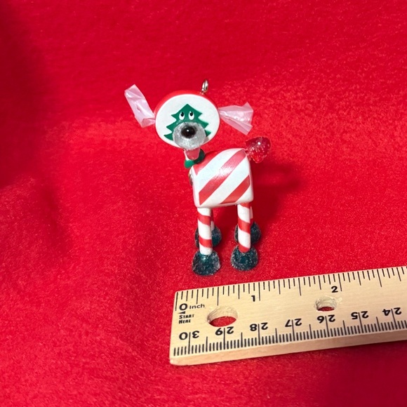 Peppermint Pup Hallmark Ornament - Picture 4 of 6